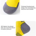 thumbnail image 4 of 6 pares de calcetines deportivos, calcetines para correr, calcetines de algodón para hombre, calcetines de Fitness transpirables de malla poco profunda para las cuatro estaciones, 4 of 5
