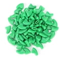 thumbnail image 2 of 100Pcs Soft PVC Pet Cat Nail Cover Paw Claw Cap Grooming Accessory Decoration Set(Green M), 2 of 9