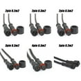 thumbnail image 2 of Black Display Pin Signal Line M12 Waterproof Connector Line Optional Cable Base Connector 2Pin/3Pin/4Pin/5Pin Cable 2SETS 2PIN 0.2M2, 2 of 8