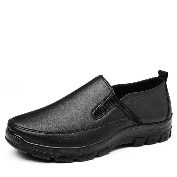 COSIDRAM Men's Loafers Breathable Soft Slip on Light-Weight Work for Gentleman Casual Shoes