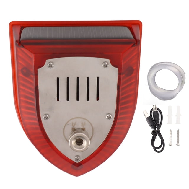 Repelente de animales con interfaz USB que ahorra energía y funciona con energía solar para conejos, zorros y cerdos salvajes
