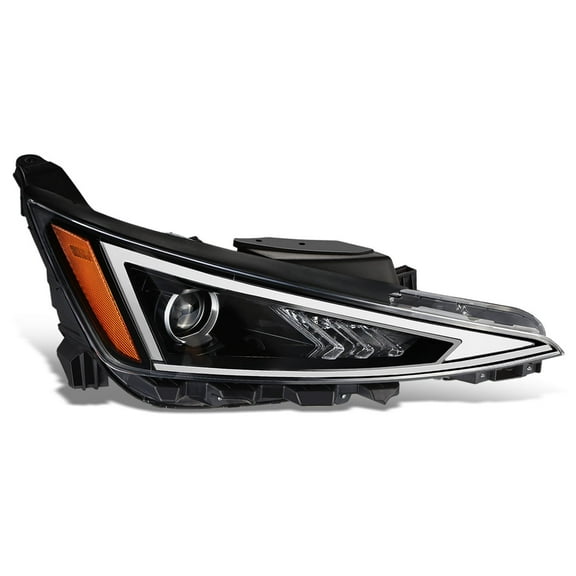 DNA Motoring For 19-20 Elantra SE SEL Value Edition OE Style Passenger Right RH Side Side Projector Headlight Lamp