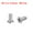 Silver Tone, variant on Uxcell M1.4x3.5mm Phillips Screw Fastener Silver Tone 2.5mm Dia Screw Head 50 Pack
