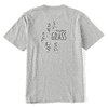 Tommy Bahama Men's Grass Reunion T-Shirt (Grey Heather, Large)