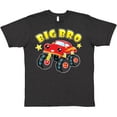 thumbnail image 3 of Inktastic Monster Truck Big Bro T-Shirt, 3 of 5