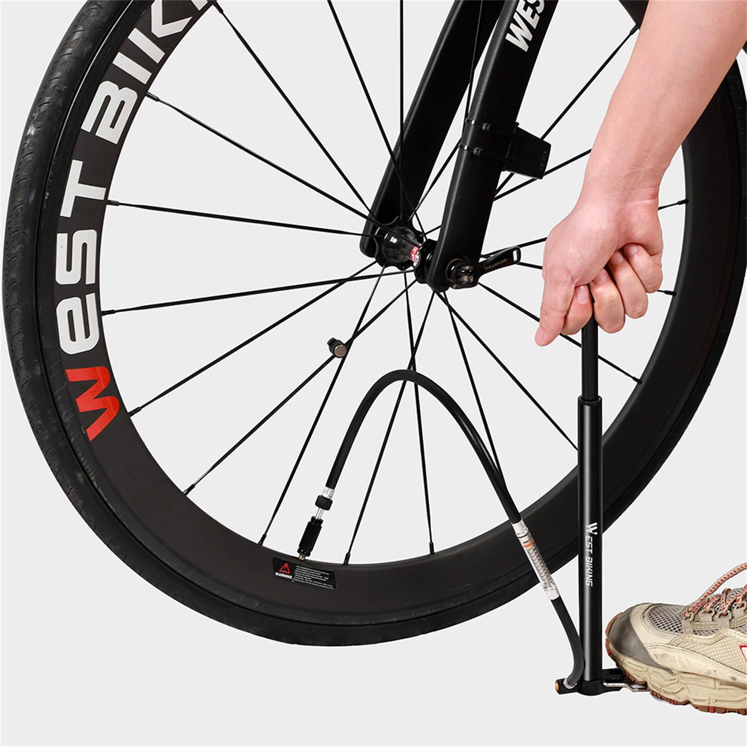 portable bike tire pump