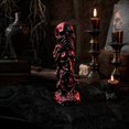 thumbnail image 7 of Qjidjing Halloween Skeleton Figurine, Desktop Ornament, 12cm Resin Plastic Build, Three Skeleton Set, Tabletop Display, Mantel Shelf, Spooky Indoor Decor, 7 of 7