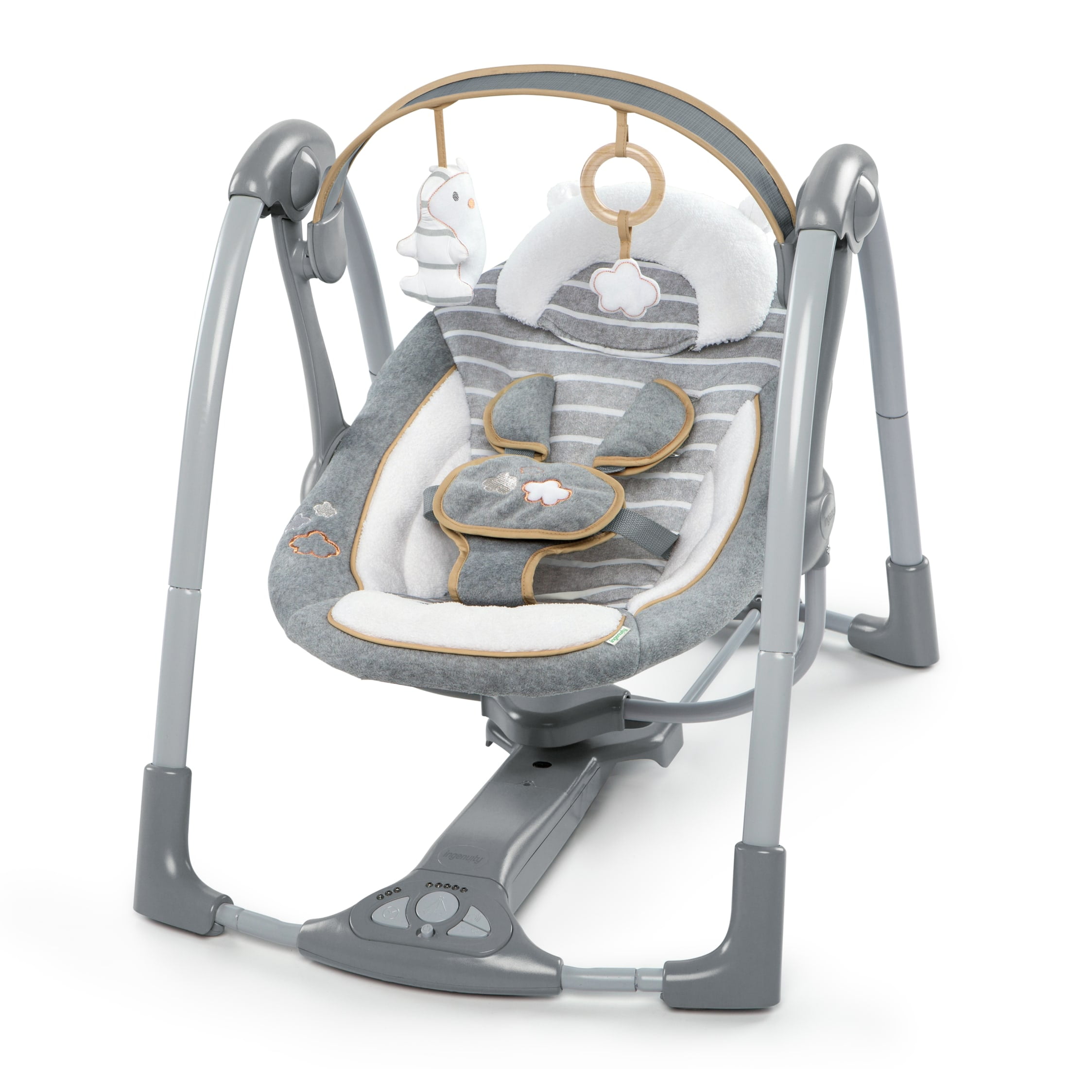 Graco Infant Compact Soothe Swing for Newborns, Abbington - Walmart.com