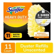 Pack of 4 Swiffer Dusters Heavy Duty Multi-Surface Duster Refills, 11 ct (packaging may vary)