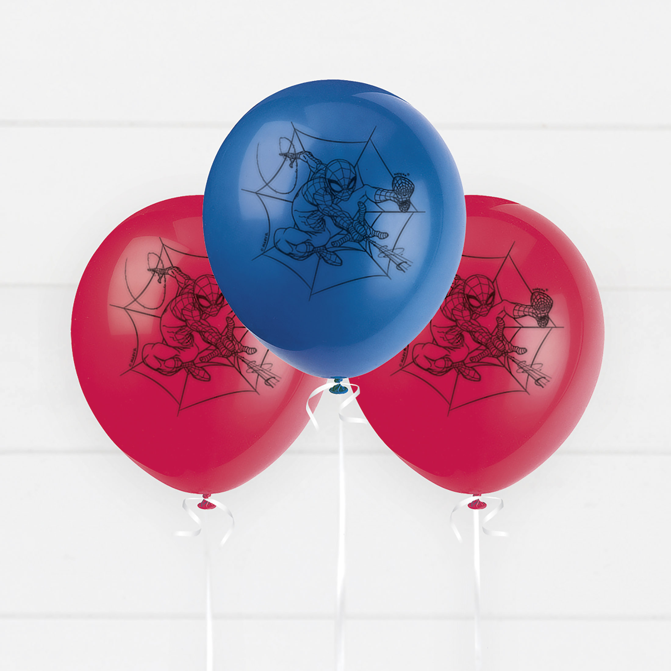 Amscan Spider-Man Latex Balloons, Multicolor, 12 in, 6 Count photo 6