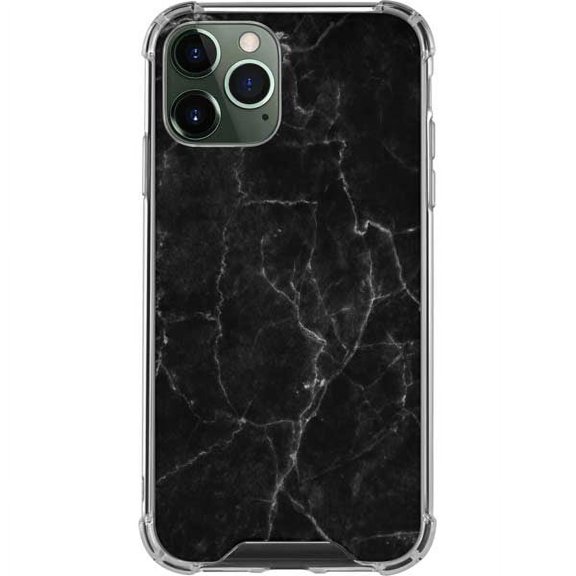Skinit Marble Black Marble iPhone 12 Pro Max Clear Case