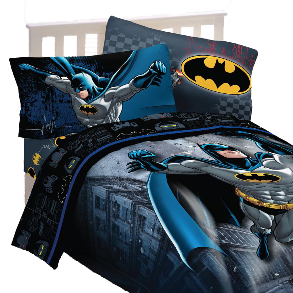 51 Llc 17180707 Batman Bedding Set, Twin Size Batman Bed