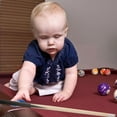 thumbnail image 4 of UPGRATOR 3pcs Short Pool Cue Cue Sticks for Pool Table Portable Size Smooth Finish for Children, 4 of 8