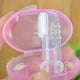 thumbnail image 1 of 1 Pack Useful Baby Finger Toothbrush Soft Silicone Baby Training Toothbrush, 1 of 5
