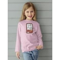 thumbnail image 2 of Cute Bunny Crane Game Long Sleeve Toddler -Image by Shutterstock,  5 Toddler, 2 of 4