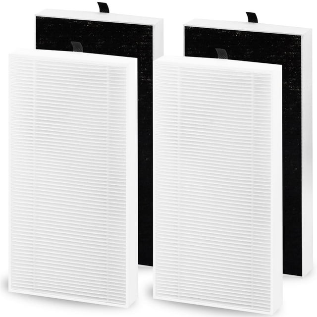 Filtro purificador de aire de repuesto, paquete de 4 unidades, para Febreze y Honeywell