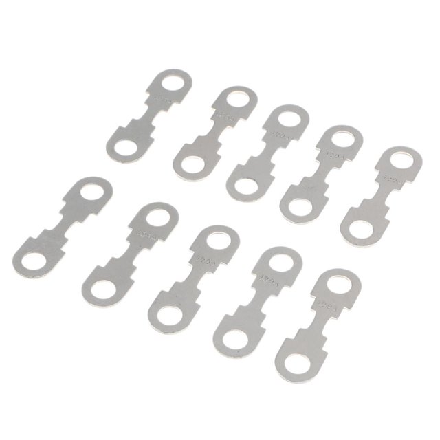 jinwen 10PCS Car Vehicles Flat Metal Fuse Strip 120AMP for SEAT .