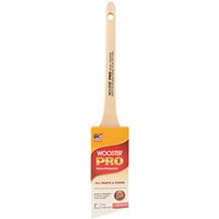 WOOSTER&reg; PRO NYLON / POLYESTER THIN ANGLE SASH BRUSH, 2 IN. per 3 Each