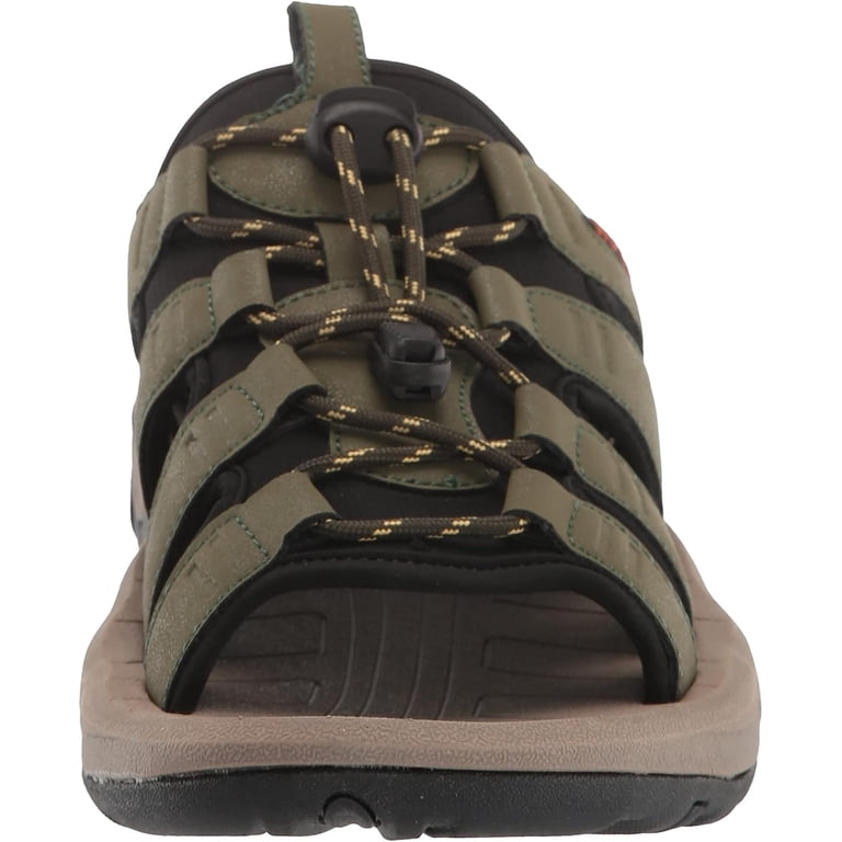 Rockport Mens Byron Bungee Slide‎ Sandal Olive Green CI8910 Size 7 NEW Rockport Mens Byron Bungee Slide Sandal, Adult, Olive, 9 M  main image 4
