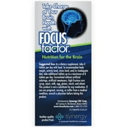 Focus Factor Original, 90 Count - Brain Health Supplement with Vitamins B6, B12, D, Bacopa Monnieri