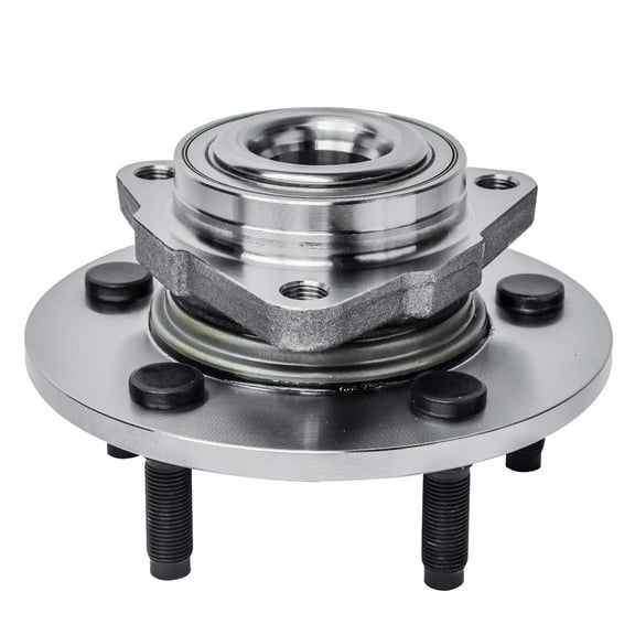 Detroit Axle - Front Wheel Bearing Hub for 2002-2008 Dodge Ram 1500 [2-Wheel ABS, 5 Lug Models], Replacement 2003 2004 2005 2006 2007 Wheel Bearing & Hub Assembly