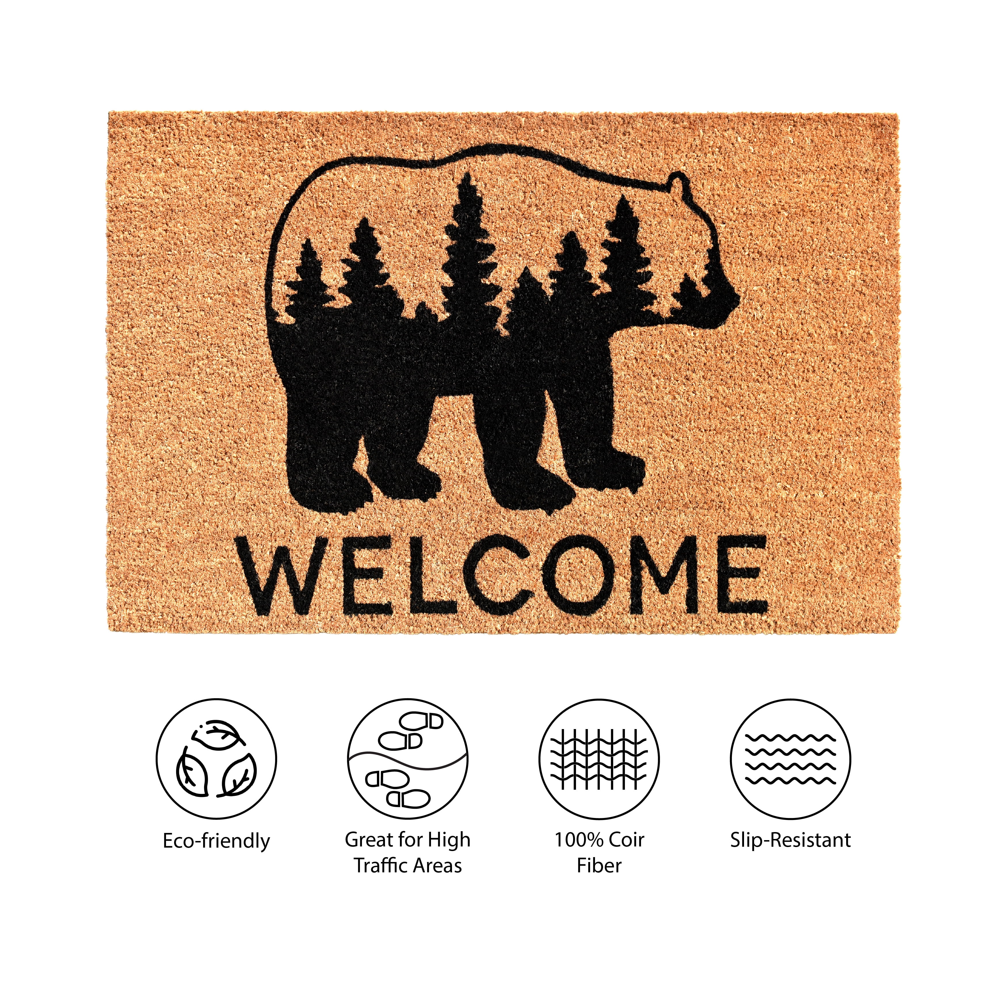 Calloway Mills Bear Country Outdoor Doormat 24" x 36"