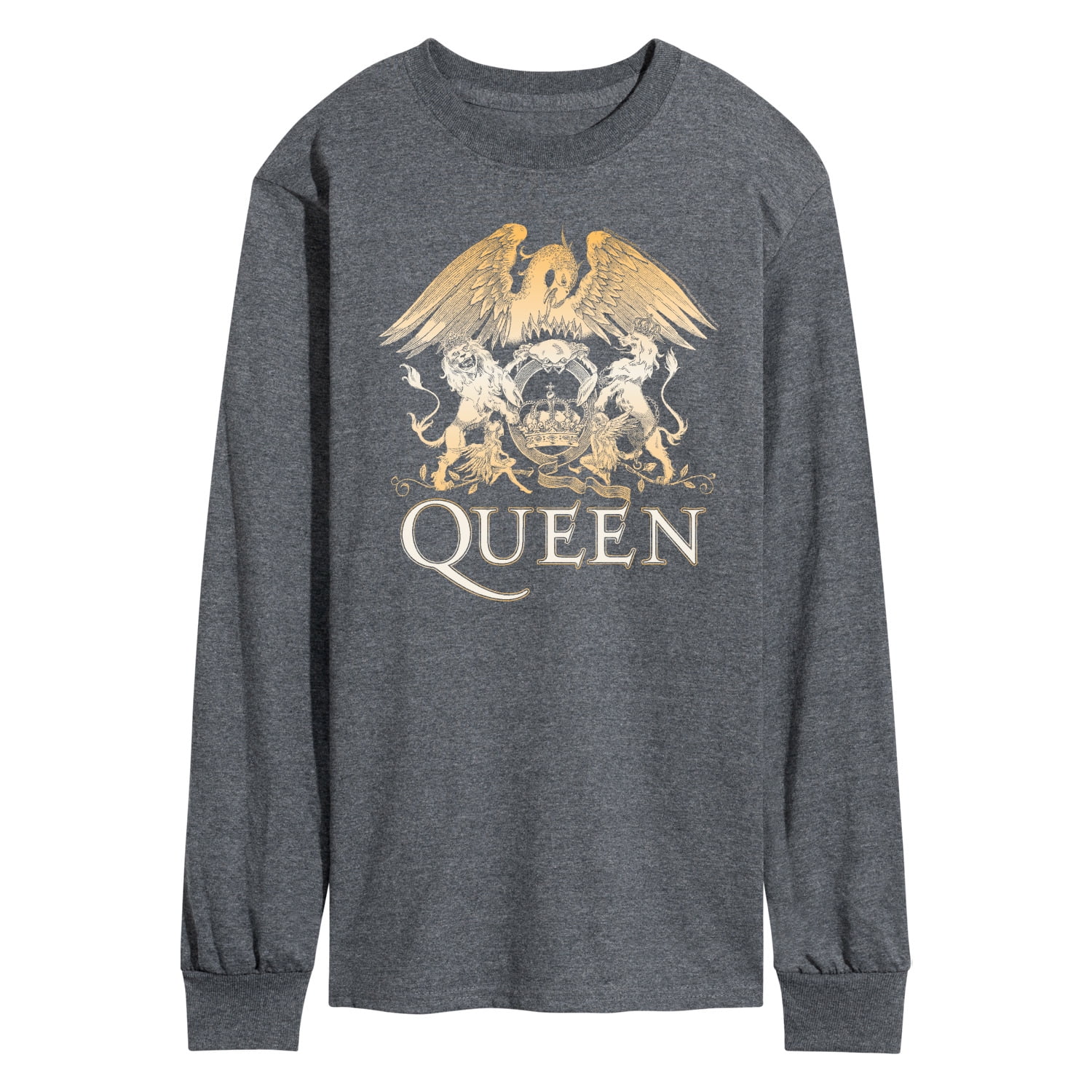 Bravado - Queen - Royal Crest of Queen - Men's Long Sleeve T-Shirt