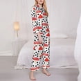 thumbnail image 3 of Sikiie Forest Mushrooms Women's Long-Sleeve Shirt and Full-Length Bottom Pajama Set (s-xxl)-Small, 3 of 7