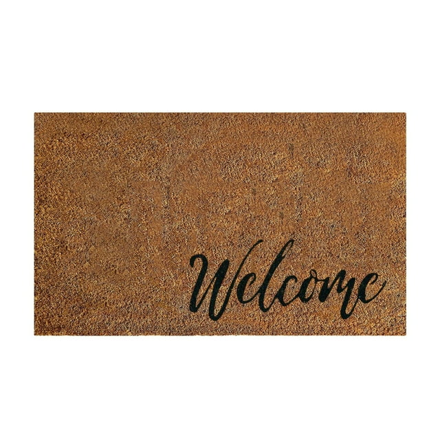 Carpet Welcome Mats for Front Door Home Entryway Coir Door Mat Durable Non- Outdoor Indoor Use