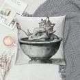 thumbnail image 2 of Trilops head Graphic Decorative Men Women Boy Girl Room Cushion Throw Pillow Cover for Home Couch Living Room Bed Sofa   Pillowcase 全年适用 Square 1PC, 2 of 5