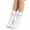 #0792-White, variant on Coral Fleece Floor Socks for Women, Thick Cartoon Monster Crew Pair with Warm Lining, Winter Sleep Home Christmas Gift