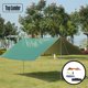thumbnail image 2 of Advancent Toldo de soporte para tienda de campaña, carpas de lona plegables multifunción, refugio solar a prueba de lluvia, fácil carpas Naranja Toldo hexagonal, 2 of 6