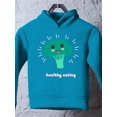 thumbnail image 3 of Healthy Eating, Cute Broccoli Hoodie Toddler -Image by Shutterstock,  2 Toddler, 3 of 4