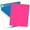 Pink, variant on Fluorescent Sticker Paper, 8.5 x 11 Full Sheet Label, 100 Sheet Pack, Inkjet or Laser Printer, Online Labels (Color: Orange)