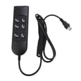 thumbnail image 2 of Lift Chair Controller, 3.6ft Spring Wire ABS Power Lift Sofa Chair Controller  for 2 Motor Electric Recliner, 2 of 7