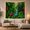 Teal Stream, variant on Secluded Tropical Rainforest with Around Winding River Clear, Mystical Fantasy for Space Lovers, Galaxy Room Decor, Mother'S Day Gift, Tapestry Wall Hanging for Bedroom and Dorm