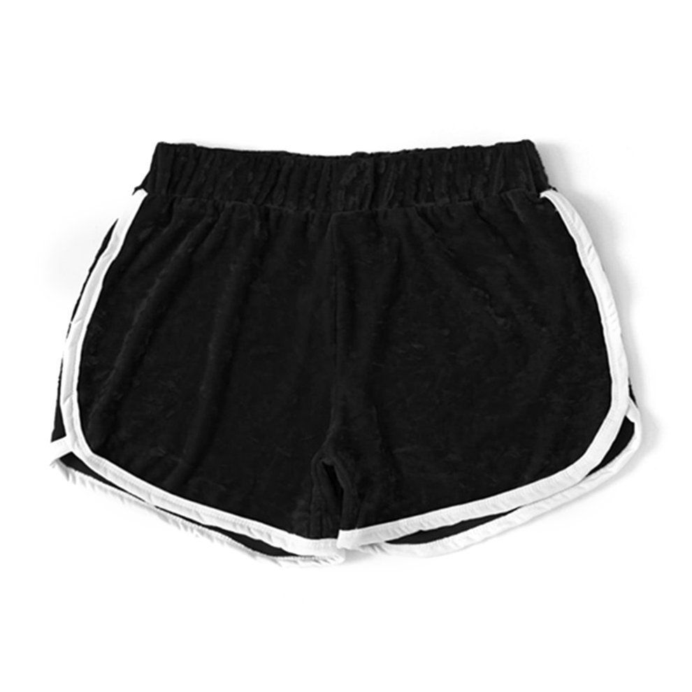Women Velvet Shorts Ladies 