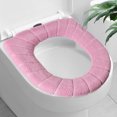 thumbnail image 3 of Thickened Toilet Seat Cushion Universal Toilet Seat Cover Toilet Seat Cover Cleaning O Shaped Nordic Color Toilet Seat Cushion Toilet Seat Cover Pad, 3 of 7