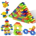 thumbnail image 1 of PICASSO-TILES 200 PC Classic Brick Building Blocks, Brick Compatible, 1 of 9