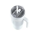 thumbnail image 6 of Reduce Cold1 40oz Tumbler with Handle, 3-Way Lid, Stainless Steel, White, 6 of 10