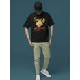 thumbnail image 2 of Welcome Vibes - Open Sign Emoji Graphic Men's T-shirt, 2 of 4