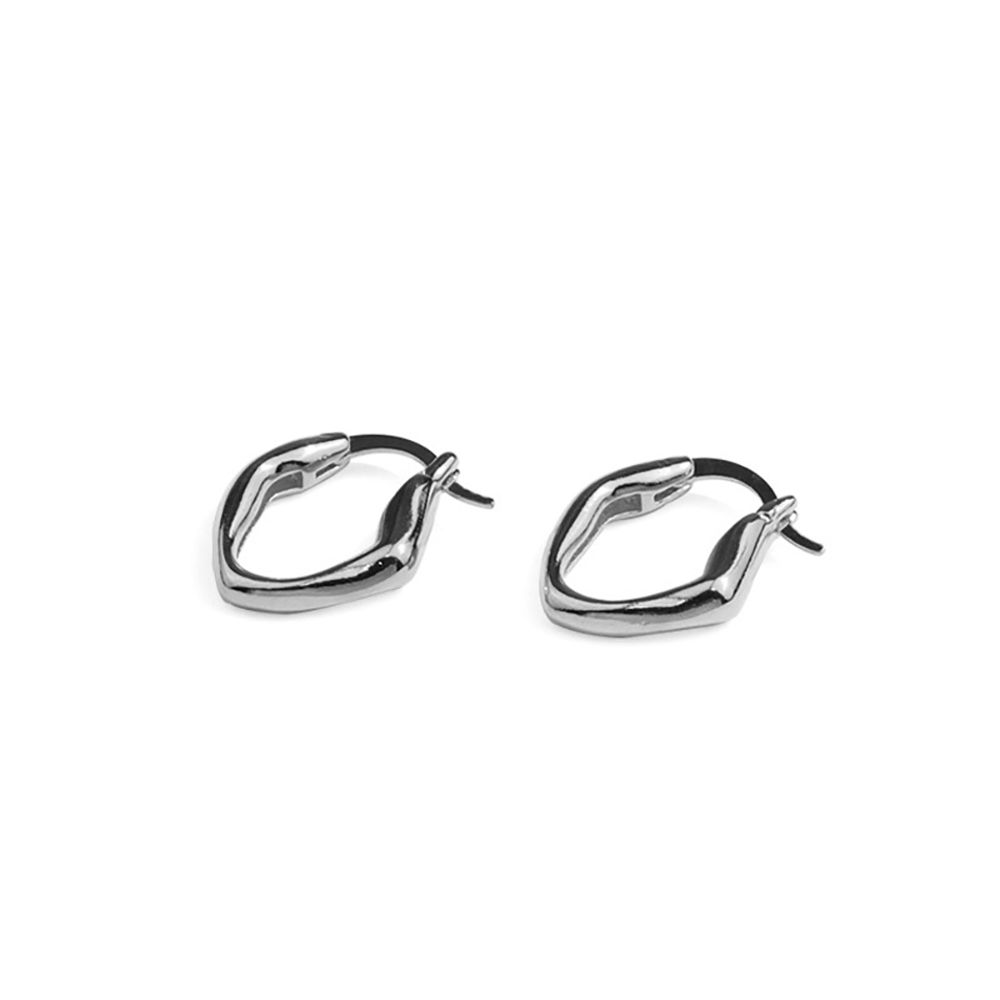 Trendy Unusual Small Silver Gold Color Copper Gifts UShape Women Jewelry Ear Buckles Hoop