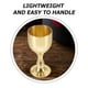 thumbnail image 3 of FENGGUIQU Goblet De Metal Dorado Resistente Para Té Vino Y Multifuncionales, 3 of 8
