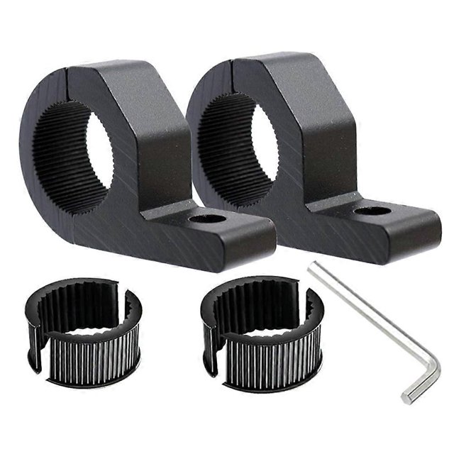 Light Bar Mount Brackets Set for Fog Lamp Spotlight Holder Clamp Compatible with Car Motorcycle Bull Bars Durable Tube Clamp for Off Road Use