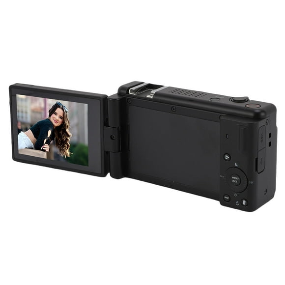 Cámara Digital De 80 MP 5K Confoce Autico, Pantalla Abatible De 2,8 Pulgadas, Zoom Digital 18x, LED Flash, Deteción Facial Para Fotografía Y Grabación De Vídeo.