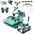 thumbnail image 3 of QinaQin 6 in 1 Sublimation Heat Press Machine, 15x15 Inch, Green, 3 of 7