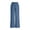 Blue, variant on CHUMUD Jeans for Women Trendy High Waist Wide Leg Pull on Denim Pants Everyday