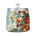 thumbnail image 7 of Yayeee Ashtray with Lid for Cigarette Smokeless Stainless Steel Home Ash Holder, Red Tomatoes, 7 of 7