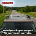 thumbnail image 6 of Yakima 50 Inch Aluminum JetStream Aerodynamic Roof Rack Crossbars, Silver, Set of 2, 6 of 8