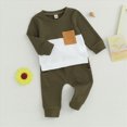 thumbnail image 2 of xaweyi Baby Girl Clothes Sets, 2pcs Autumn Long Sleeve Clothes Outfits Toddler Girl Sweater Sets,Sizes 0-6 Months, 2 of 7